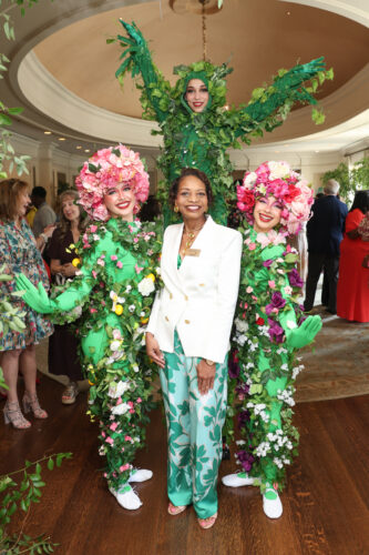 Collaborative for Children President and CEO Dr. Melanie Johnson w/ Hope Takes Root Actors